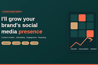 manage social media marketing for your business