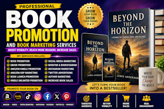 book promotion, book marketing, ebook marketing and amazon kindle promotion