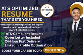 write a professional ats optimized resume that gets interviews