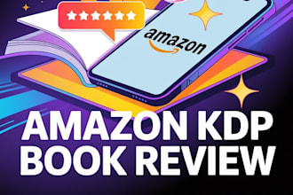 read and post honest review on amazon kindle books