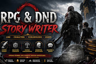 rpg and video game rpg dialogue, lore, novel, tableltop roblox and quests rpg