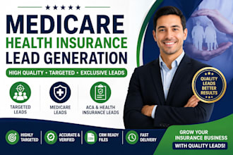 generate exclusive medicare, aca, and health insurance leads