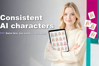 create a consistent ai character with comfyui and flux