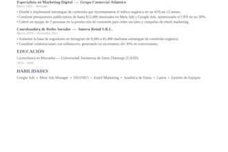diseñar tu CV profesional optimizado para sistemas ats