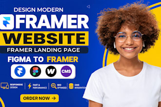 design framer website framer landing page figma to framer