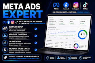 create and manage high converting meta ads compaigns