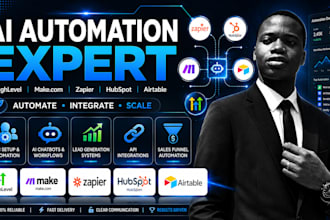 design airtable database make com gohighlevel crm zapier expert softr web