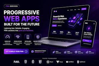 create an offline pwa progressive web app for you