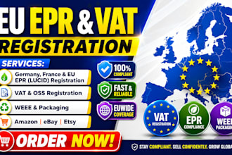 epr registration for germany france, vat, weee and packaging