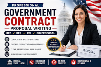 write government contract rfp rfq rfi bid proposal response