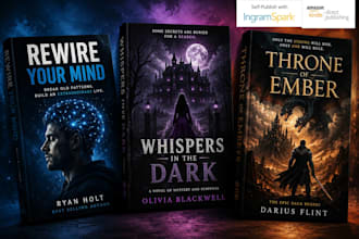 format your book for amazon KDP, ingramspark