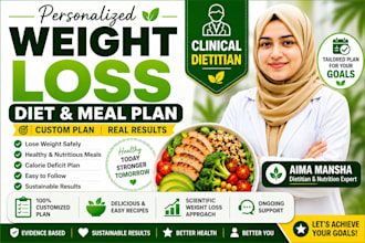 create a personalized weight loss meal plan