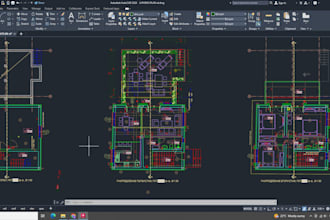 do professional autocad electrical drafting and 2d design