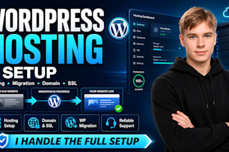 setup and manage your wordpress hosting