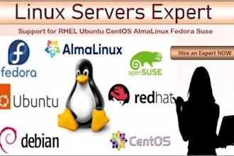solve linux administration, network, firewall, and server issues