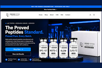 build peptide store research peptide website nutraceutical store peptide website