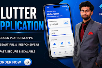 create custom flutter android and ios apps for startups and businesses