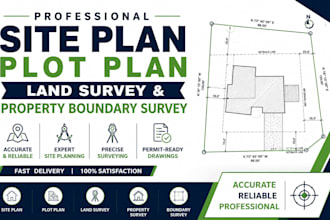 do site plans, plot plans, lot subdivision plan and property boundary surveys