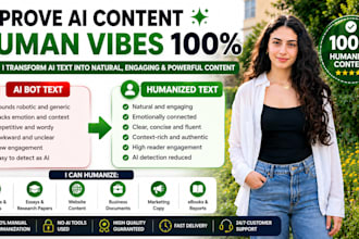 manually edit, rewrite, and humanize ai content