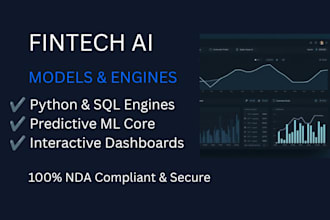 build predictive financial ai models and engines for fintech