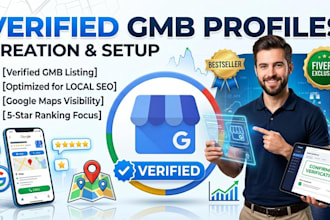 create, setup, optimize, verified gmb profile