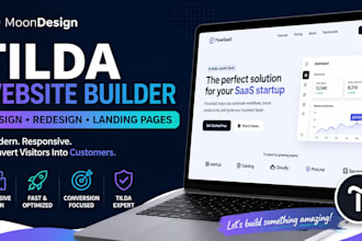 build redesign tilda website saas website tilda redesign tilda builder tilda SEO