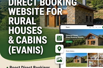 do webs for your rural house or vacation rental