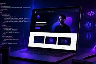 create a responsive portfolio website