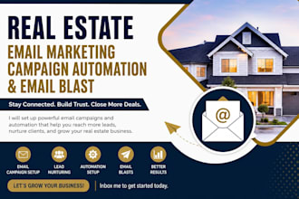 real estate realtor email marketing campaign automation agent email blast