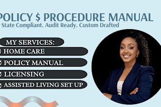 draft texas state licensing compliant policy and procedure manuals