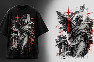 design custom streetwear t shirt and graphic tee designs for your clothing brand