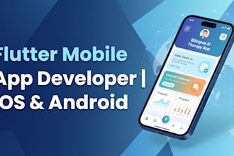 build a crossplatform flutter mobile app