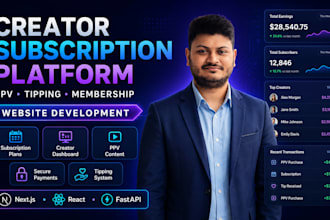 build a custom membership and subscription website