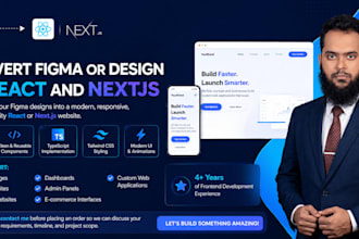 convert figma to react or nextjs