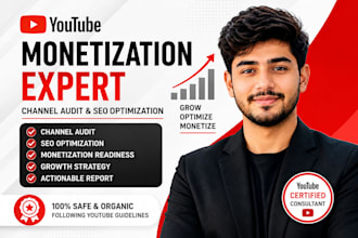 audit and optimize your youtube channel for monetization success
