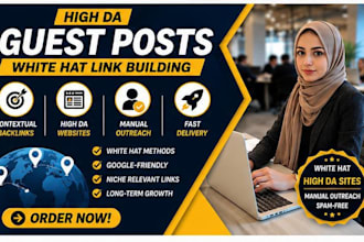 build high authority contextual dofollow backlinks for SEO