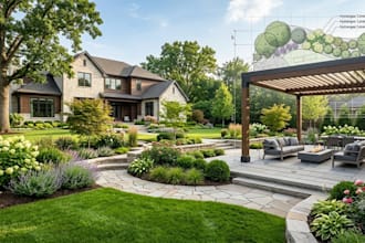 design professional landscape plans for gardens, patios, and outdoor spaces