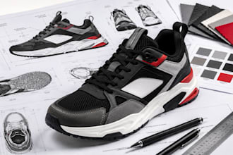 create factory ready shoe tech pack for custom footwear brands