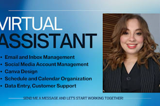 be your admin virtual assistant