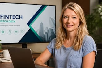 fintech pitch deck, startup presentation, investor deck, digital banking