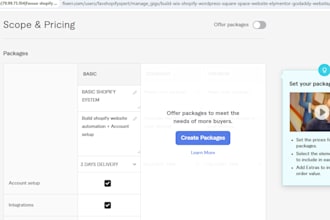 build wix shopify wordpress square space website elementor godaddy website