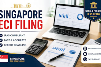 submit singapore eci filing for smes and private companies and tax compliance