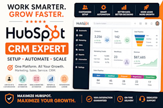 setup hubspot crm automation workflow sales  pipeline