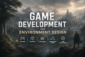 develop unity game unreal game unity environment 3d environment level design