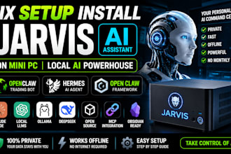 fix setup install jarvis ai assistant mini pc openclaw hermes open claw claude