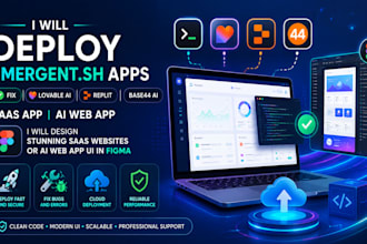 deploy emergent sh apps fix lovable ai emergent sh app replit base44 ai saas app
