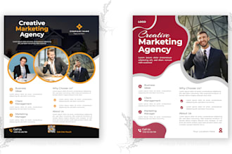 design modern and creative banners, flyers and web graphics