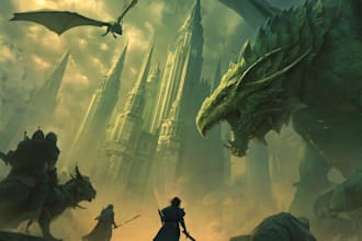 design fantasy book cover