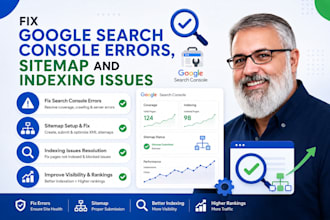 fix google search console errors, sitemap and indexing issues