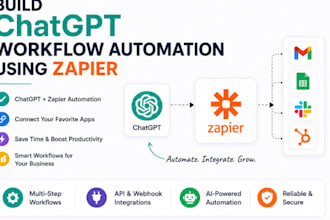 build chatgpt workflow automation using zapier